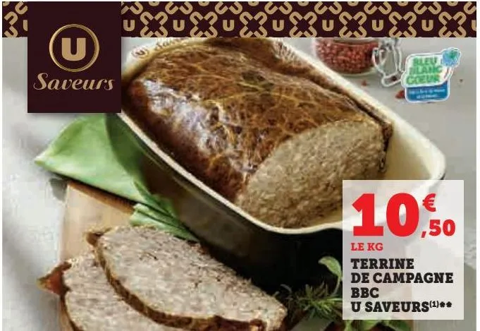 terrine de campagne bbc u saveurs