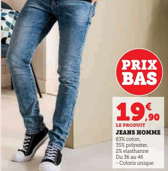 JEANS HOMME  