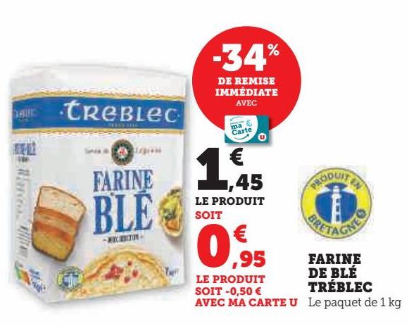 FARINE DE BLÉ TRÉBLEC