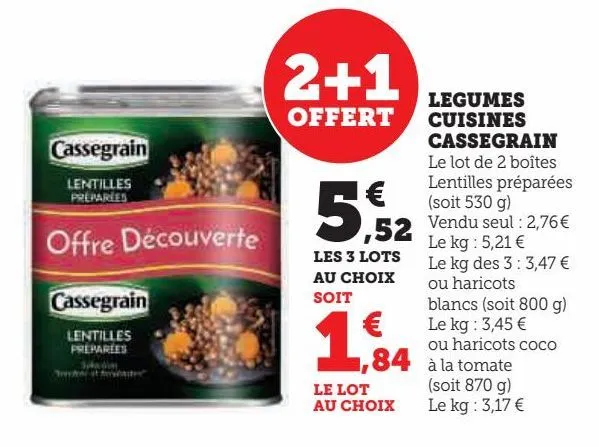 legumes cuisines cassegrain