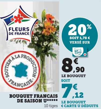 BOUQUET FRANCAIS DE SAISON U