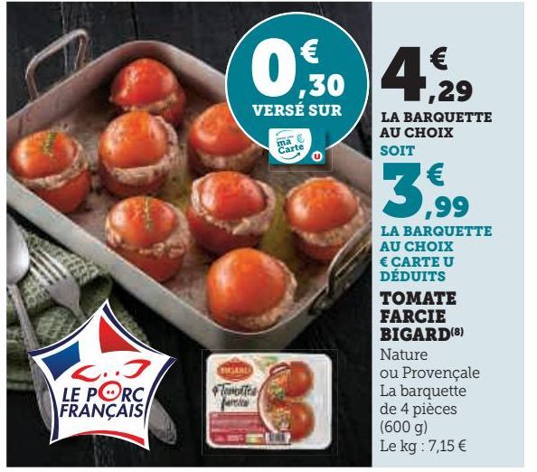 TOMATE FARCIE BIGARD