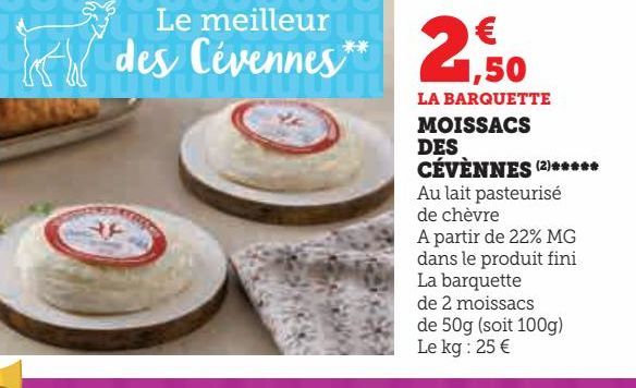 MOISSACS DES CÉVÈNNES