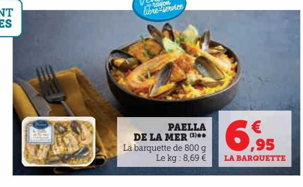 PAELLA DE LA MER **