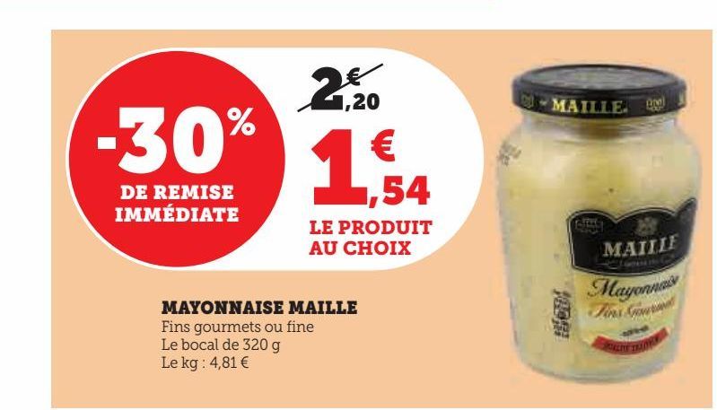 MAYONNAISE  MAILLE