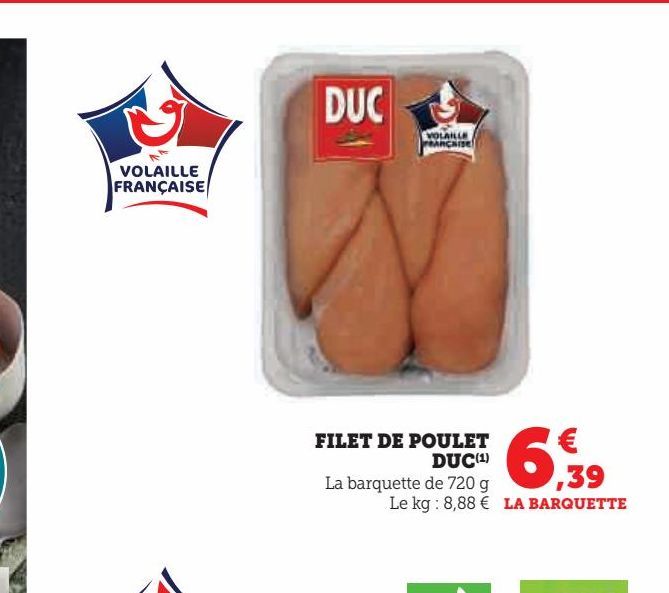 FILET DE POULET DUC