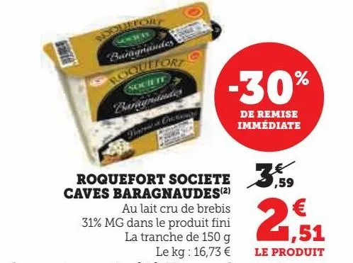 roquefort societe  caves baragnaudes