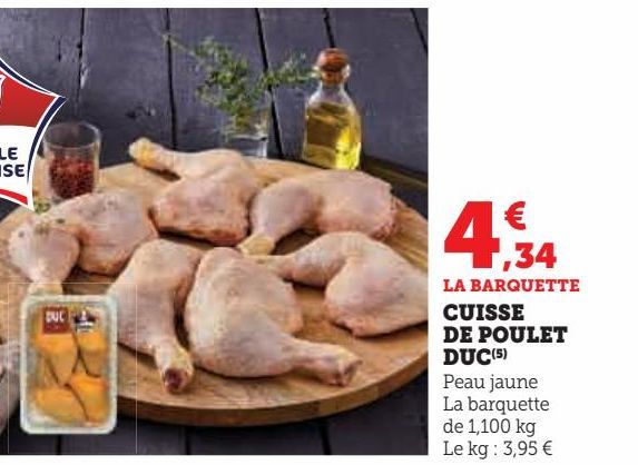 CUISSE  DE POULET  DUC