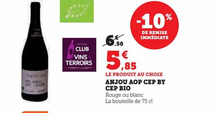 ANJOU AOP CEP BY  CEP BIO