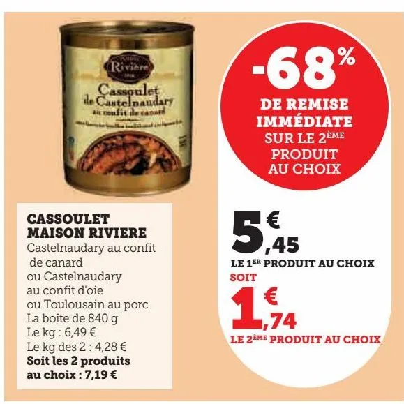 cassoulet maison riviere