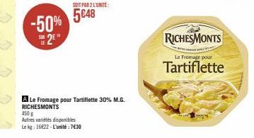 fromage RichesMonts