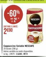 tasses Nescafé