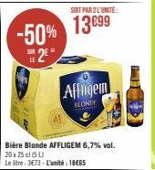 bière blonde Affligem