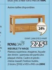 meuble tv royal
