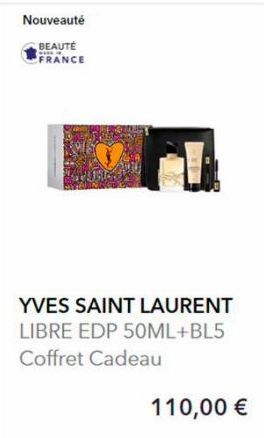 coffret cadeau Yves Saint Laurent