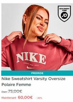 polaire femme Nike