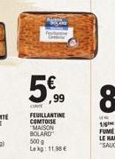 FEUILLANTINE COMTOISE  "MAISON BOLARD 500 g Lekg: 11,95€ 