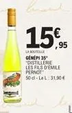 ,95  la boule  génépi 35 "distillerie les fils d'emile pernot 50d-la l:31.90 € 