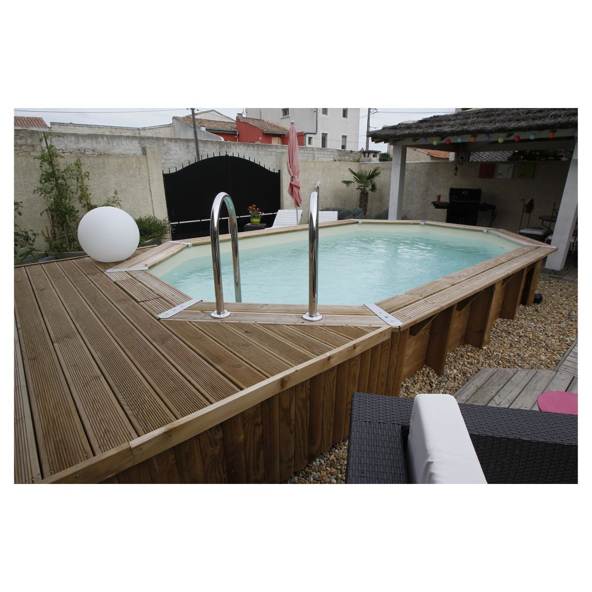 PISCINE BOIS SUNWATER