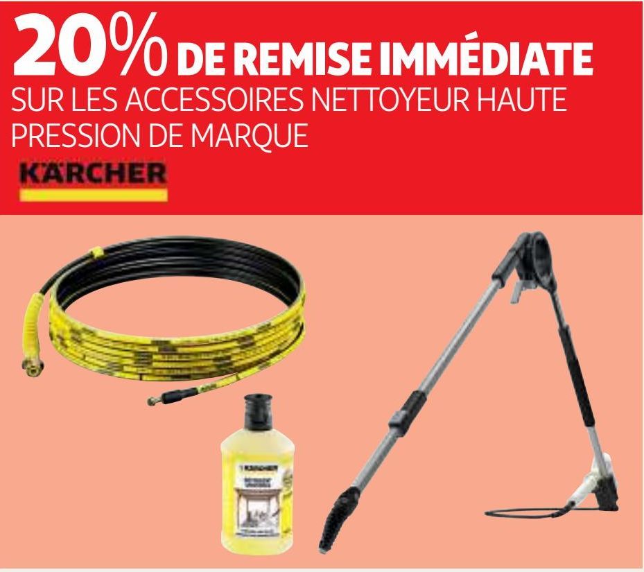 LES ACCESSOIRES NETTOYEUR HAUTE PRESSION DE MARQUE K'ARCHER