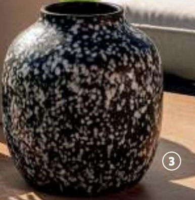 VASE NOIR MOUCHETE GARDENSTAR