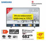Téléviseur Samsung offre à 681,79€ sur Conforama