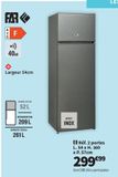 Réfrigérateur far offre à 299,99€ sur Conforama
