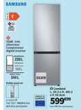 Réfrigérateur combiné Samsung offre à 599,99€ sur Conforama