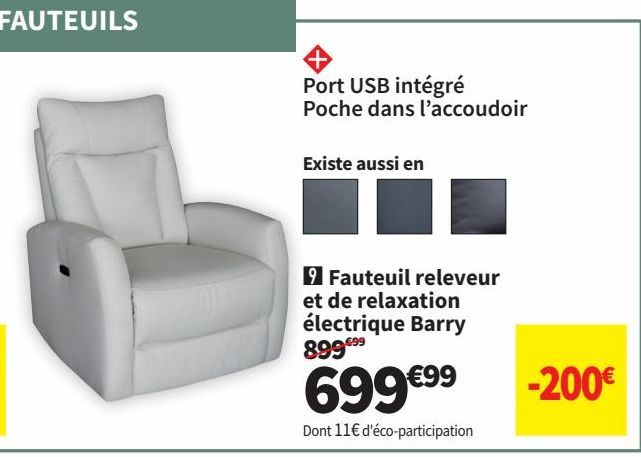 fauteuil relax