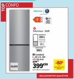 Réfrigérateur combiné Hisense offre à 399,99€ sur Conforama