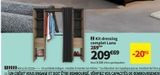 Dressing offre à 209,69€ sur Conforama