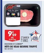 rôti de veau Boucherie St-Clément