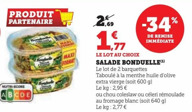 salade bonduelle