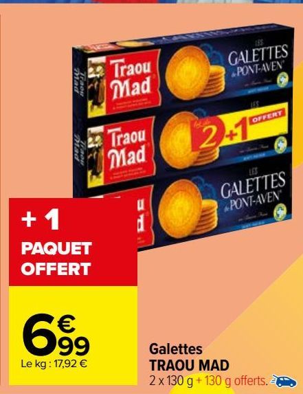 Galettes  TRAOU MAD