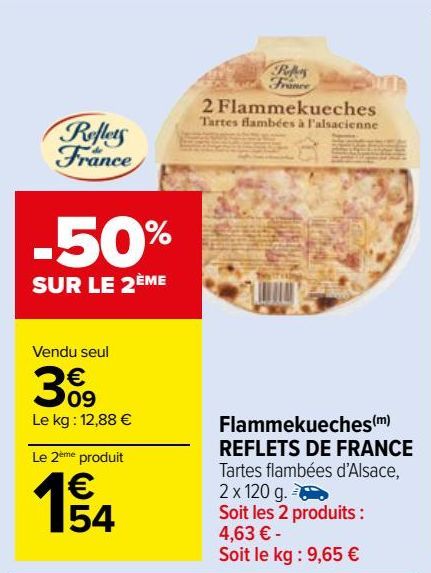 Flammekueches(m)  REFLETS DE FRANCE