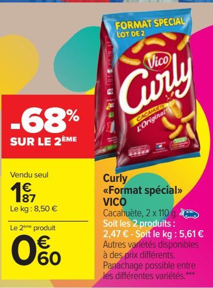 Curly  «Format spécial»  VICO