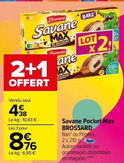 Savane Pocket Max  BROSSARD