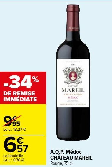 A.O.P. Médoc CHÂTEAU MAREIL