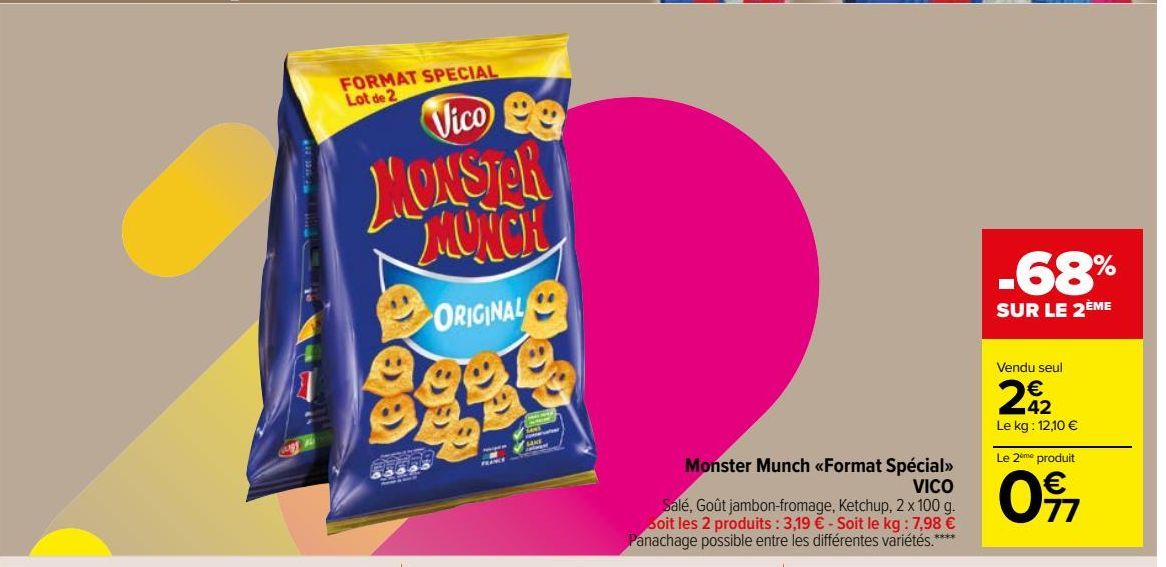 Monster Munch «Format Spécial» VICO