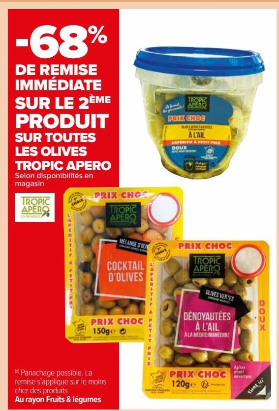 LES OLIVES TROPIC APERO