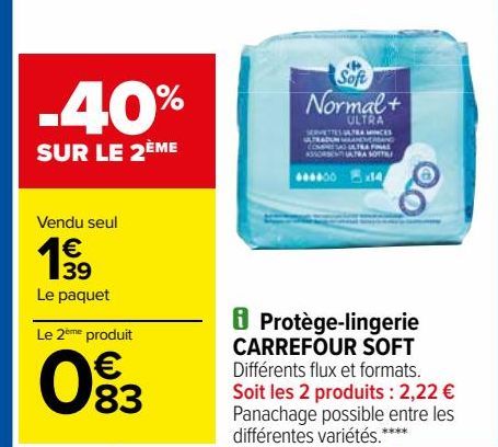 Protège-lingerie CARREFOUR SOFT