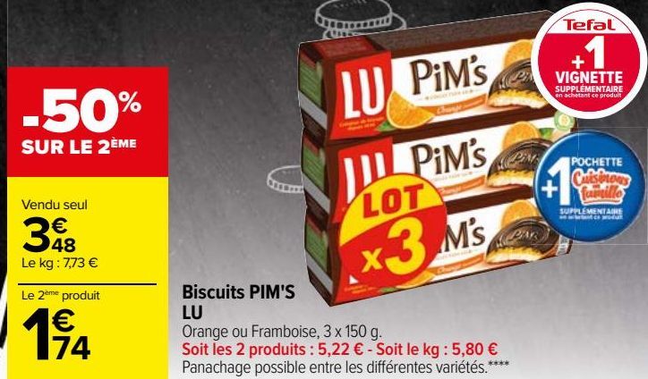 Biscuits PIM'S LU