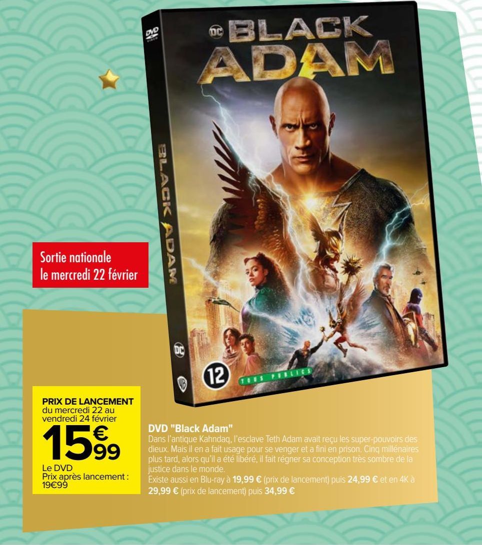 DVD "Black Adam"