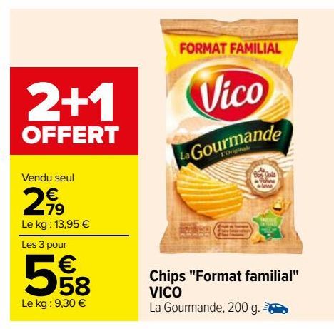 Chips "Format familial" VICO