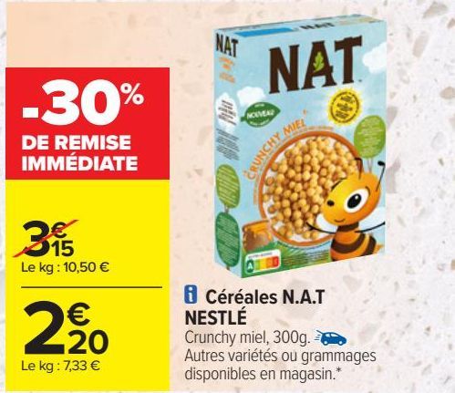 Céréales N.A.T NESTLÉ