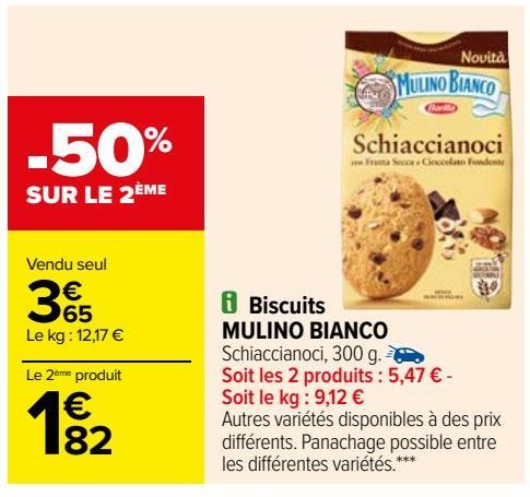 Biscuits MULINO BIANCO