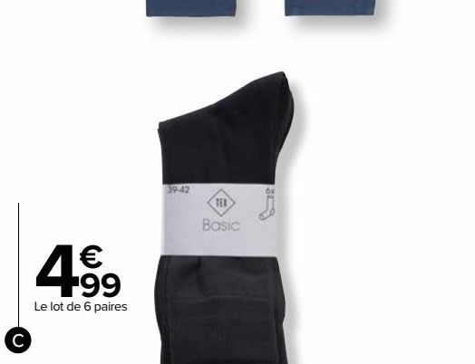 chaussettes homme