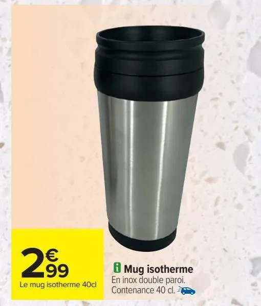 mug isotherme