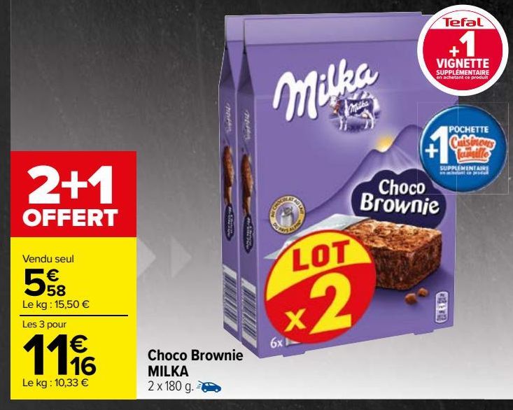 Choco Brownie MILKA