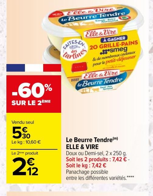 Le Beurre Tendre(m) ELLE & VIRE